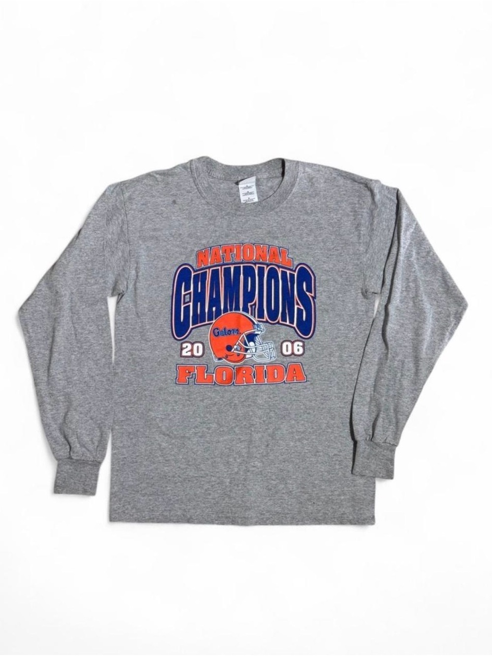 Florida Gators Grey 'National Champions 2006' Long Sleeve Tee